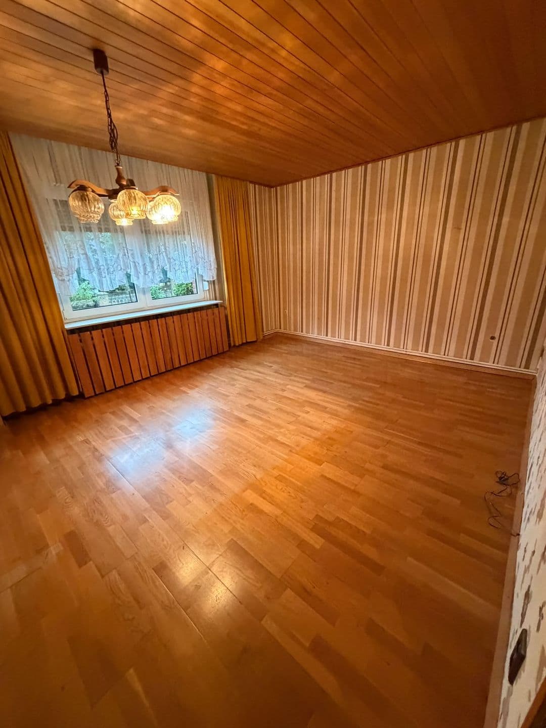Wohnraum ordentlich geräumt